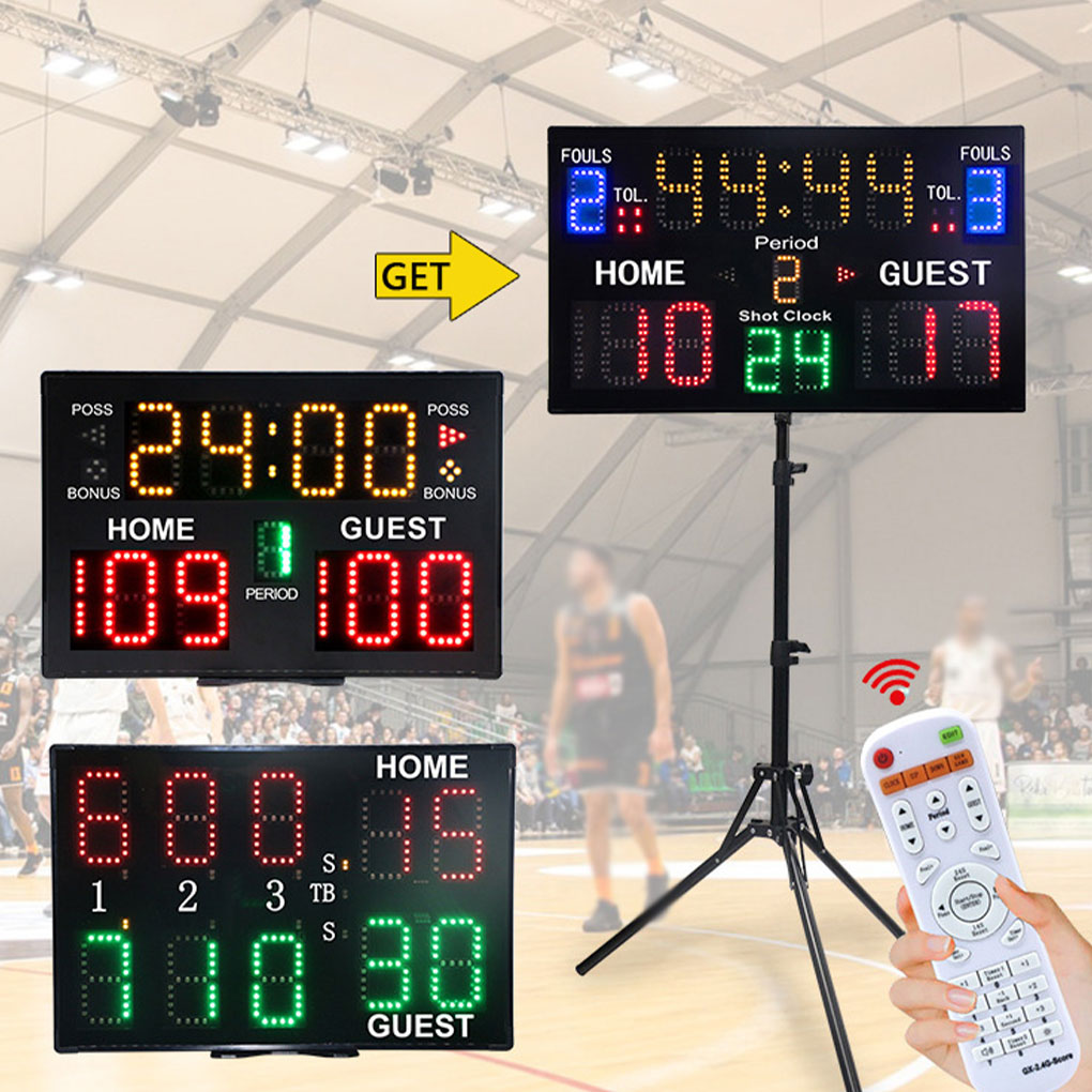 Badminton Score - Digital Scoreboard Wall Hanging Portable with