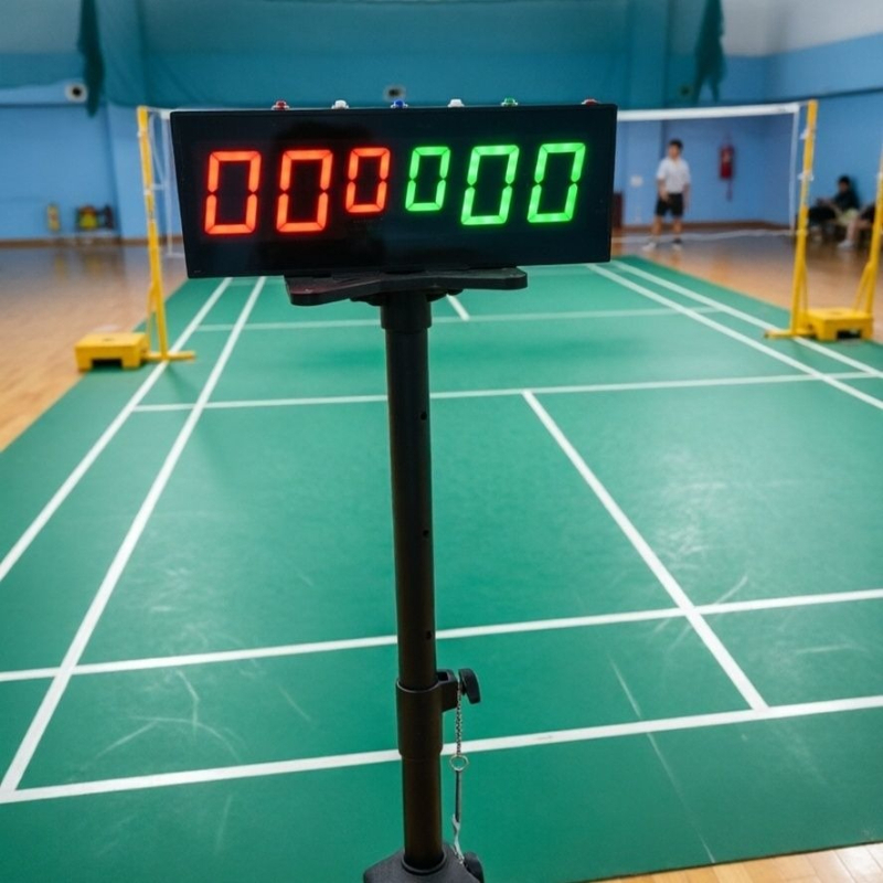 Badminton Counter - 조정 가능한 배드민턴 점수판 충전식 탁구