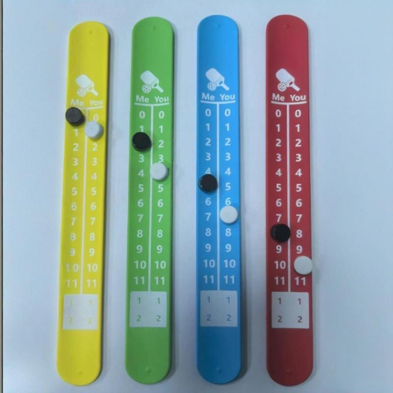 피클볼 스코어키퍼 손목 밴드 4pcs 빠른 점수 재생  - Badminton Score 리뷰 및 가격
