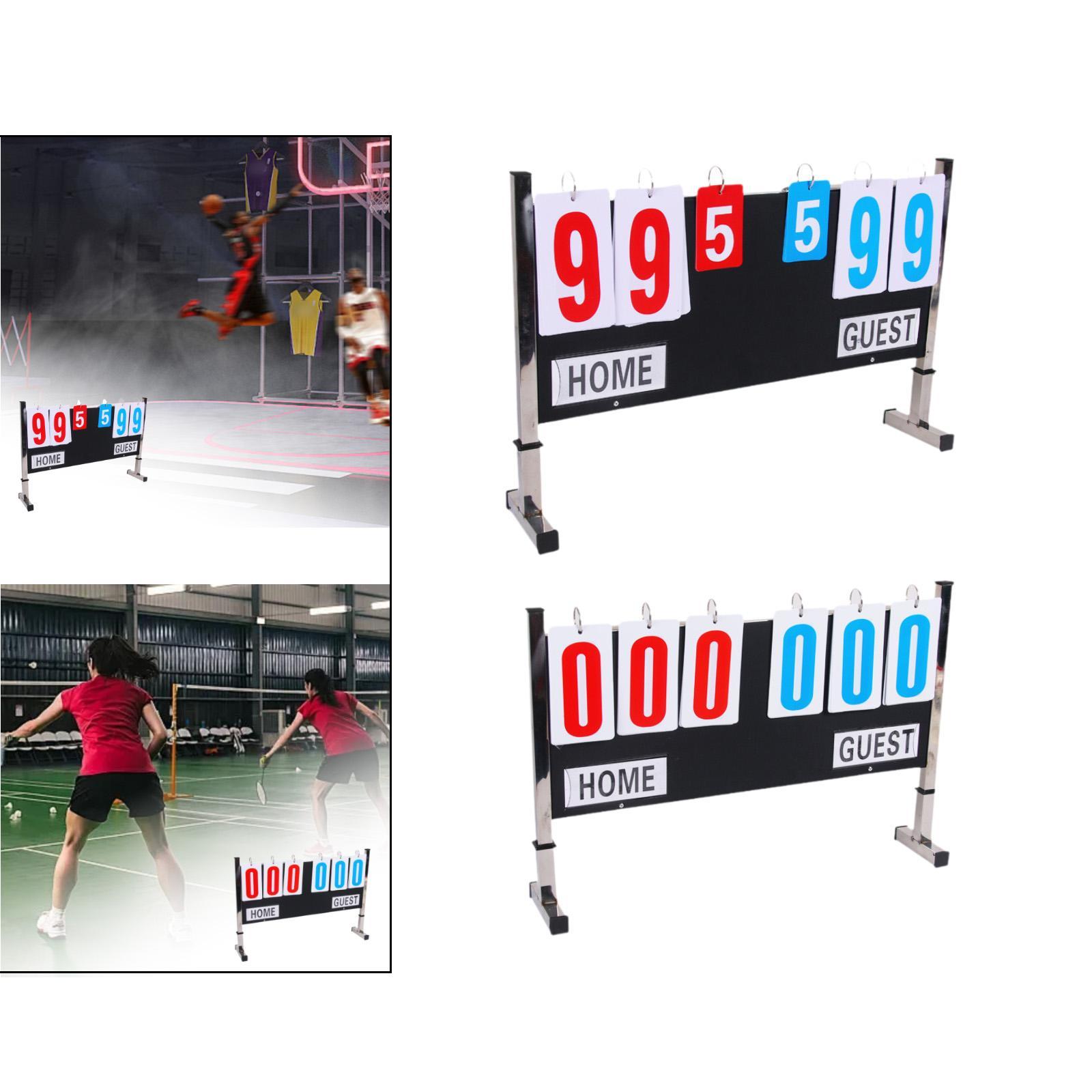 멀티 스포츠 스코어보드 테이블탑 스코어 플리퍼 플립 스 - Badminton Counter 리뷰 및 가격