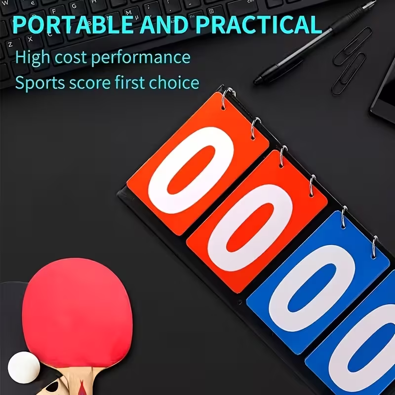 4자리 플립 스코어보드 탁구 핑퐁 배드민턴 배구 농구  - Badminton Score 리뷰 및 가격
