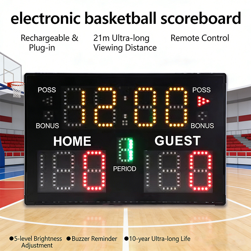 휴대용 충전식 전자 점수판 타이머 (농구, 배드민턴,  - Badminton Counter 리뷰 및 가격